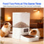 Automatic Cat Feeder for 2 Cat, 6L Dual Auto Cat Food Dispenser with Slow Feed, Smart WiFi APP Control