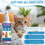 【𝐇𝐢𝐠𝐡𝐥𝐲 𝐄𝐟𝐟𝐞𝐜𝐭𝐢𝐯𝐞】Cat Calming Pheromone Spray for Stress & Anxiety ReliefDrug-Free & Vet Recommended – with F3 Facial Pheromone 6.76oz