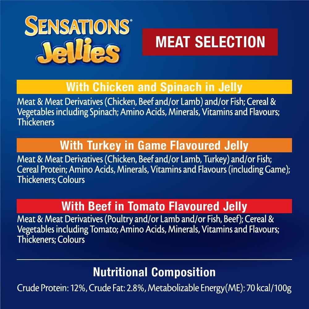 Felix Sensations Jelly Meaty (24x85g)