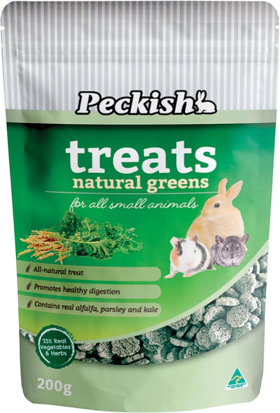 Peckish S.A Natural Greens Treat 200g