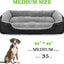 Bnonya Dog Bed, Orthopedic Small Dog Bed with Sides