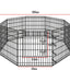 Beastie 30" Foldable Pet Dog Metal Playpen