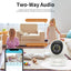 VSTARCAM Indoor Security Camera,2K HD WiFi Camera,Baby Camera,360° PTZ Camera,Dog Camera,Pet Camera,Baby Monitor,Night Vision(Led Camera CS49L)