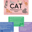 Gift Republic Cat Personality Test Cards - Discover Your Cat’s Unique Traits & Attitude with 100 Fun-Filled Cards for Cat Lovers & New Cat Owners, Pink