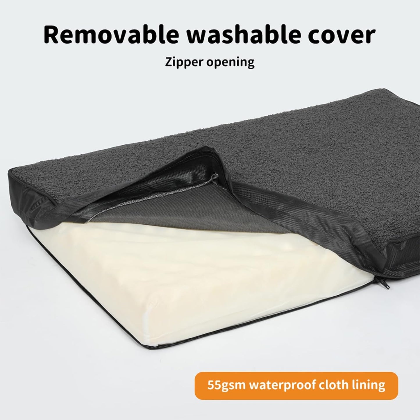 PaWz Orthopedic Dog Bed, Extra Extra Large Pet Calming Beds XXL