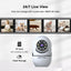 1080P Indoor Camera Wireless for Home Security, 5G&2.4G WiFi Baby/Dog/Pet Camera with Phone APP with Alexa