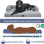 Casa Paw Orthopedic Dog Beds for Extra Large Dogs, Waterproof Dog Beds XLarge