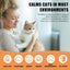 Nodfens Calming Collar for Cats Adjustable Pheromones Cat Diffuser Pet Diffuser Anxiety Relief for Pet 6PCS 60 Day Long-Term Effect
