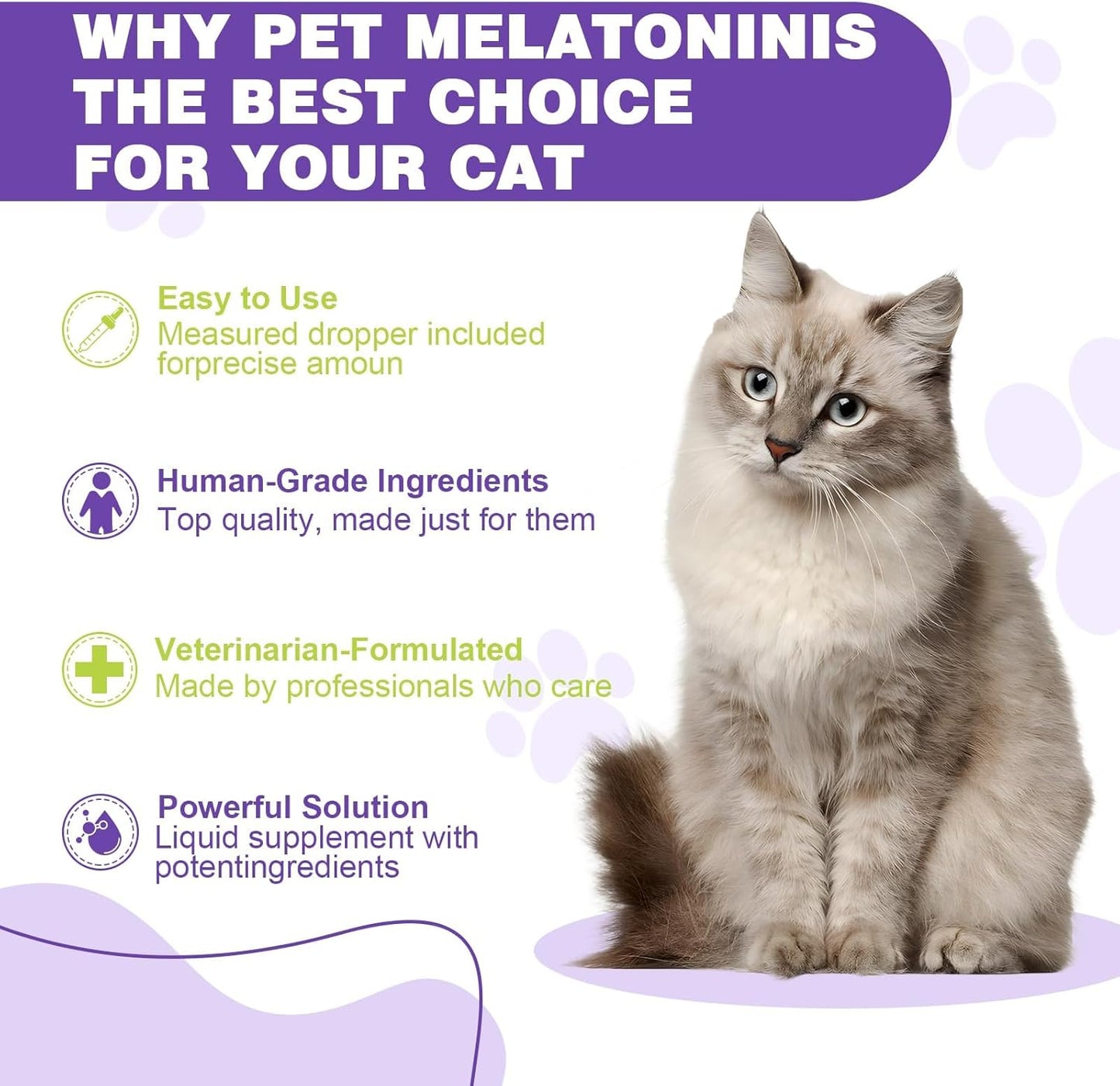 Melatonin for Dogs & Cats – Calm, Relaxation & Better Sleep (2-Pack)