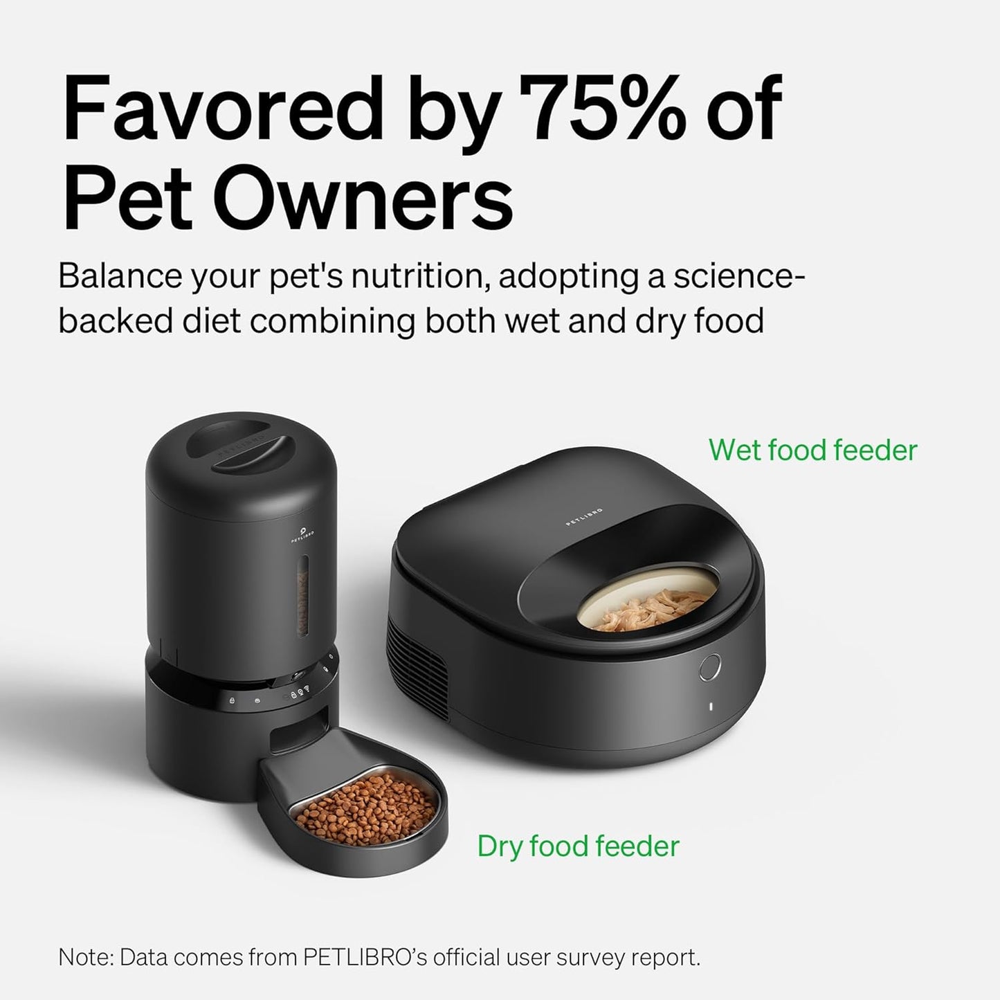 PETLIBRO Automatic Cat Feeder Wet Food Refrigerated New Upgraded APP Control,3 Days Freshness 3 Meals