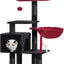 Heybly Cat Tree with Toy, Cat Tower condo for Indoor Cats