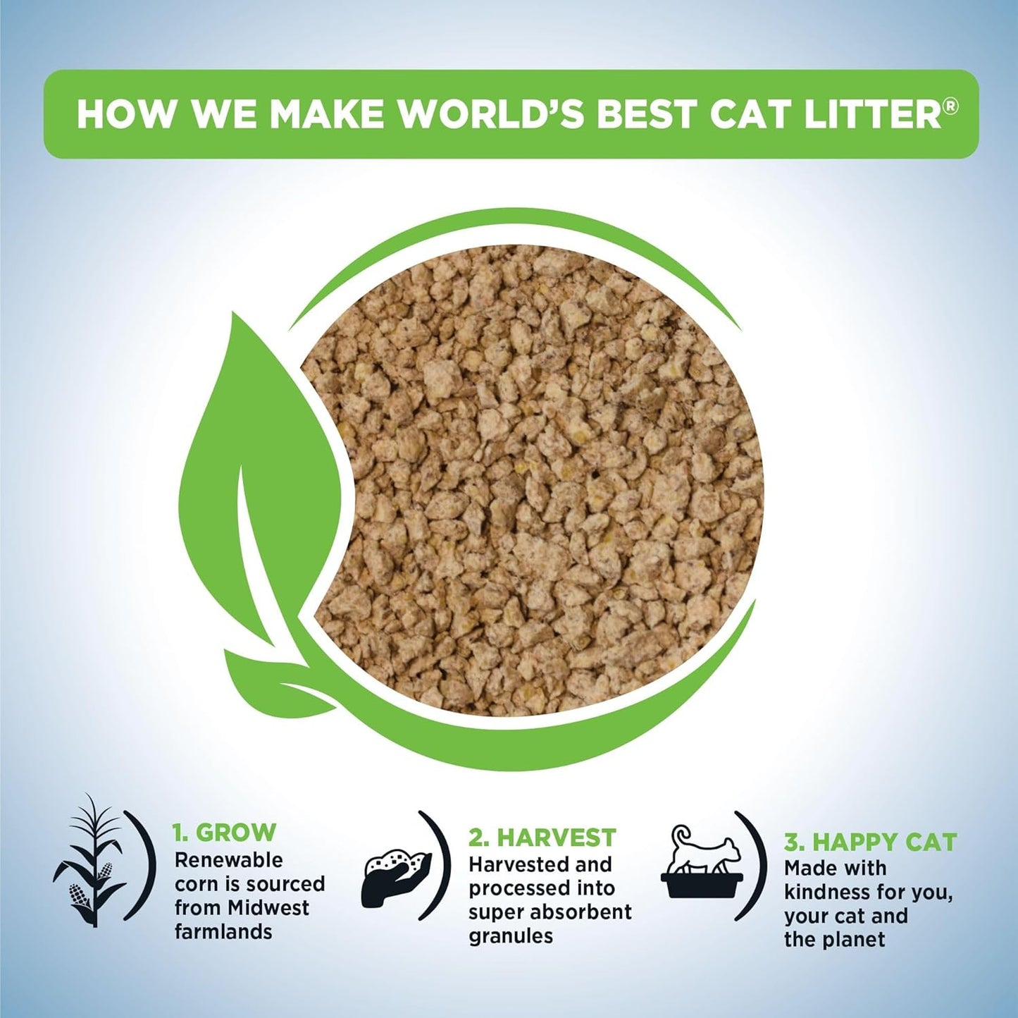 World's Best CAT Litter Multiple Cat Lotus Blossom Scented 15 Pounds