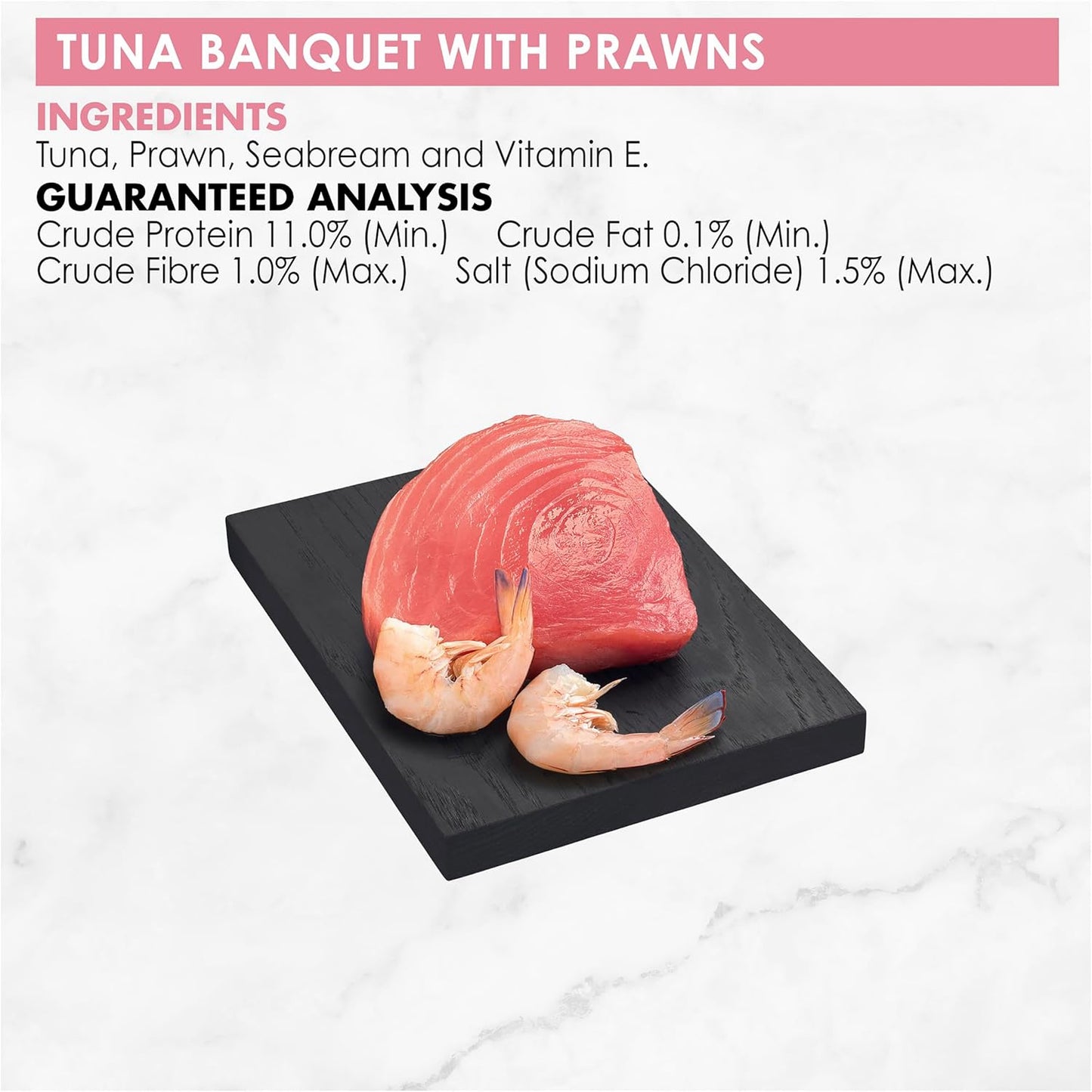 FANCY FEAST Royale Adult Wet Cat Food Tuna Banquet with Prawns 24x85g