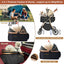 Dog Stroller, 24" Pet Cradle, Large PU Wear-Resistant Wheels, Cat Stroller for Small & Medium 55 lbs, Lightweight Pet Stroller, Detachable Aluminum Cradle, Cup Holder