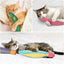4Pcs Catnip Toy, Plush Cat Toys with Jingly Bell, Bite Resistant Chew Toys