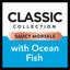 DINE Classic Collection Adult Wet Cat Food Saucy Morsels with Ocean Fish 7 x 85g, 6 Pack (42 Trays)