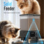 oneisall Automatic Cat Feeder with 5G WiFi, Automatic Cat Food Dispenser for 2 Cats
