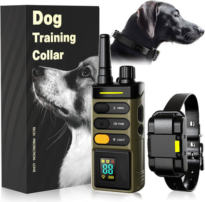 Dog Shock Collar - 5200FT Dog Training Collar with Remote, IPX7