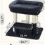Heybly Cat Scratching Post with Grooming Brush & Gentle Step, HSP001SG | Smoky Gray