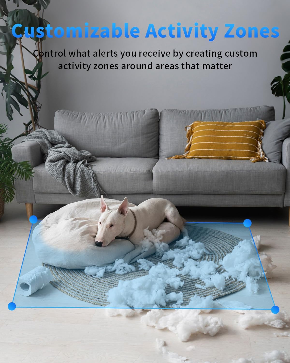 [5G & 2.4G] 2K Indoor Security Cameras for Home Security, AI Voice Change for 2-Way Talk, Motion Detection, Night Vision