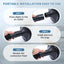 Dog Blower, Hair Dryer for Dogs 2800W, Hair Dryer Dogs Adjustable Speed and Temperature