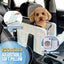 PETULINA Dog Car Seats for Small Dogs - Small Dog Car Seat
