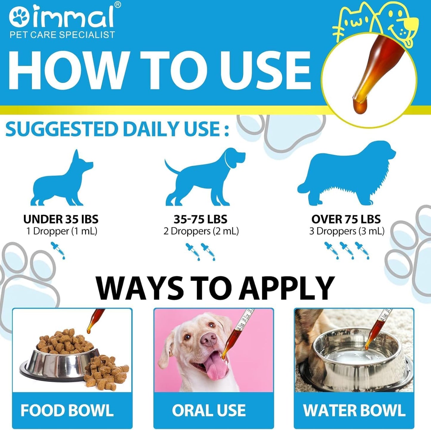 Oimmal Natural Herbal Cough Drops for Dogs - Kennel Cough Relief & Respiratory Support