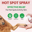Dog Hot Spot Spray 100mL | Soothes Itchy Skin, Hot Spots & Licking Irritation | Gentle Aloe Vera, Chamomile & Lavender Extract Formula | Moisturizing & Calming Skin Care for Dogs