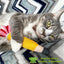 Pencil Kicker Catnip Toy w/ Long Shape & Bite Resistant Plush for Cat