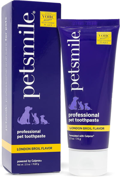 Petsmile Professional Pet Toothpaste for Cats & Dogs - Only VOHC Accepted Toothpaste