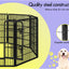 Beastie 40" Foldable Pet Dog Metal Playpen Enhanced, Universal Portable Pet Exercise Cage