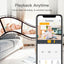3MP Indoor Security Camera, 360° PTZ 2.4G WiFi Only Cameras for Home Security