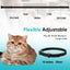 Cat Calming Pheromone Collar, 4 Pack, Black, 15 inches, Universal Fit, Waterproof