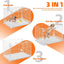 Pet Scene 3in1 Dog Crate 89x64.5x61cm,Dog Kennel Cat Cage Puppy Pen