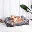 X-Large Memory Foam Dog Bed: Orthopedic Waterproof Pet Sofa Beds Washable XL