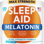 Melatonin for Dogs to Sleep 6mg - Doggie Sleep Aid Treats - Sleeping Pills for Anxiety- Made in USA - 120Ct