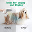 Dog Hair Dryer, 2-in-1 Dog Blow Dryer with Slicker Brush, 300W Pet Hair Dryer