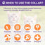 Calming Collar for Cats 4 Pack, Pheromone Infused Collar, Natural Ingredients for Anxiety and Stress Relief