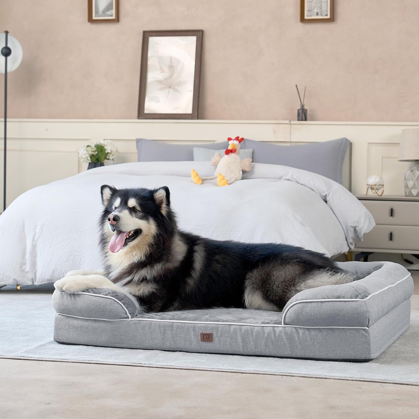 EHEYCIGA Orthopedic Dog Beds for Extra Large Dogs, Waterproof Memory Foam XL