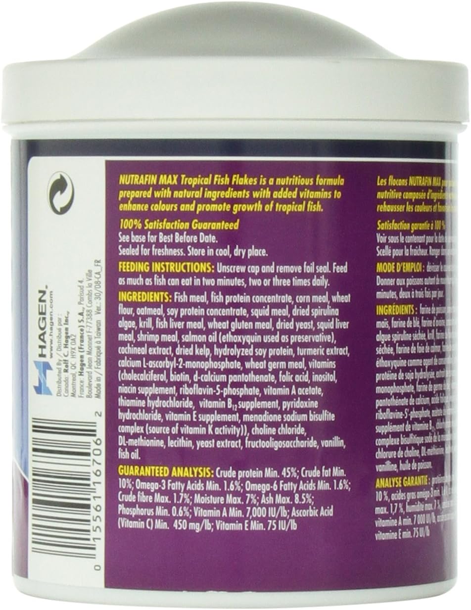 Nutrafin Tropical Fish Flakes,