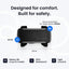Tractive XL Smart Dog Tracker | 2026 Edition | Real-Time GPS Tracking | Escape & Health Alerts | Vitals Monitoring | Long Battery Life (Black)