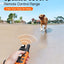 Bousnic Dog Shock Collar - 3300Ft Dog Training Collar with Remote for 5-120lbs Small Medium Large Dogs Rechargeable Waterproof e Collar with Beep (1-8), Vibration(1-16), Safe Shock(1-99) (Orange)