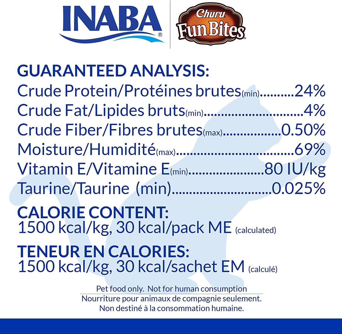 INABA CAT CHURU FUN BITE CHKN WRAP CHKN 60G 6PK(OM6)