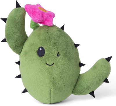 Bark Consuela The Cactus Plush Dog Toy – Rip & Reveal Squeaky Cactus for All Dogs