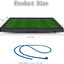 Portable Drainage Pet Urinal,Toilet,Grass Mat.,Potty Grass, Urinal Containing. 25 * 20 * 2 Inches.