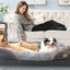 X-Large Memory Foam Dog Bed: Orthopedic Waterproof Pet Sofa Beds Washable XL