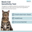 My Pet Health Store Allergen Sensitivity Test - Home Cat Allergen Test | 300 Items | Fast 3-5 Day Results | Gentle Fur Sampling | Comprehensive Food & Environment Analysis | Suitable for All Cats