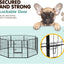 i.Pet 32" Large 8 Panel Pet Dog Playpens Rabbit Play Pen Fence Cage Puppy Exercise