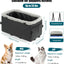 LAMCAN Dog Car Seat, Dog Booster Car Seat for