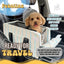 PETULINA Dog Car Seats for Small Dogs - Small Dog Car Seat